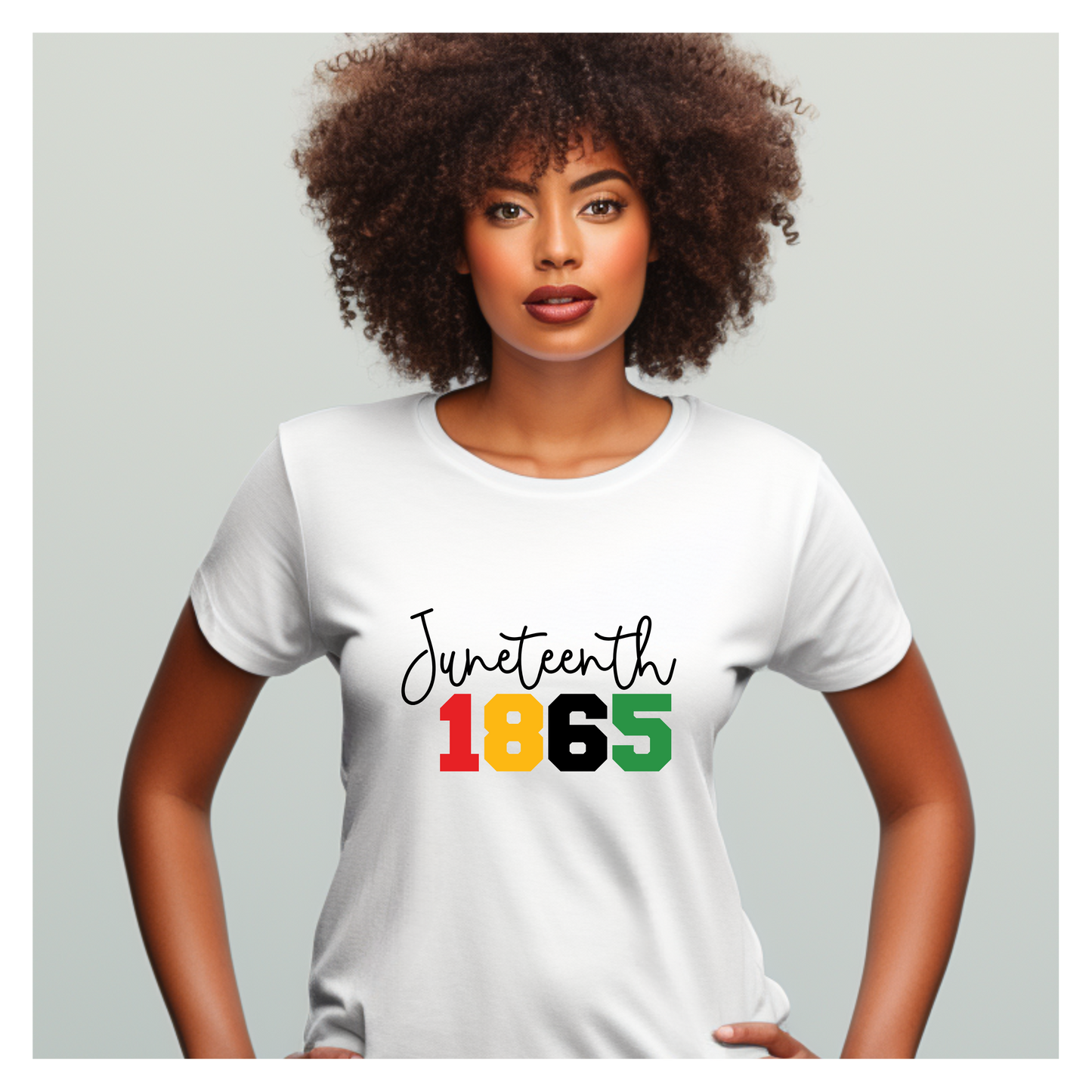 Juneteenth 1865 | White Tee