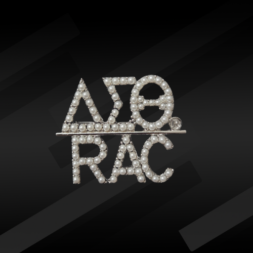 Delta Sigma Theta Statement Brooch Pin | Raleigh Alumnae Chapter