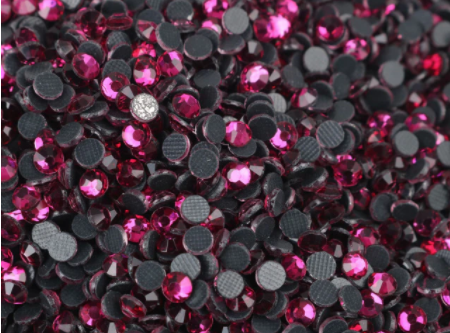 FUCSHIA Hotfix Rhinestones