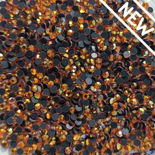 PUMPKIN SPICE Hotfix Rhinestones