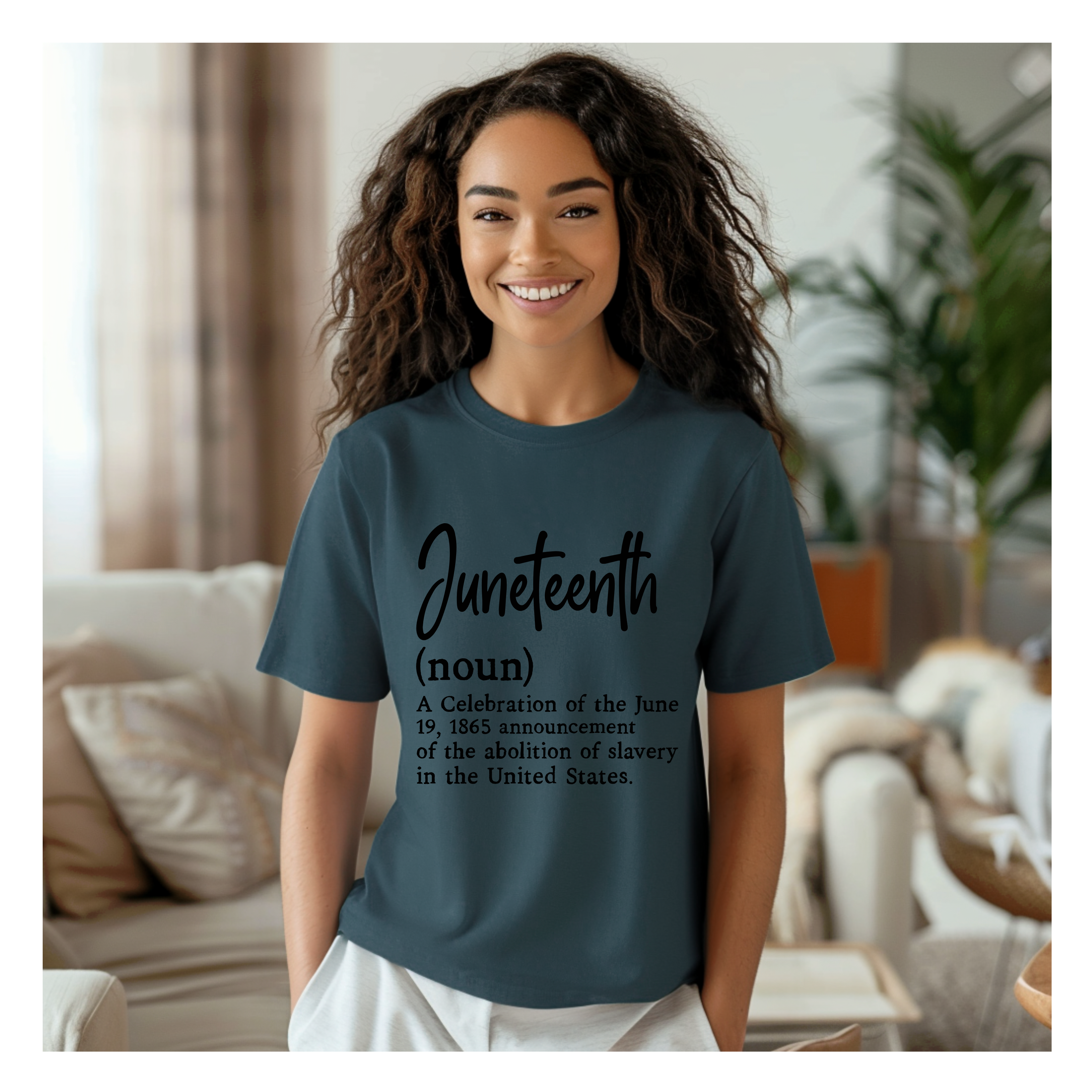 Juneteenth Definition Tee – Distinctive Designs by Dani