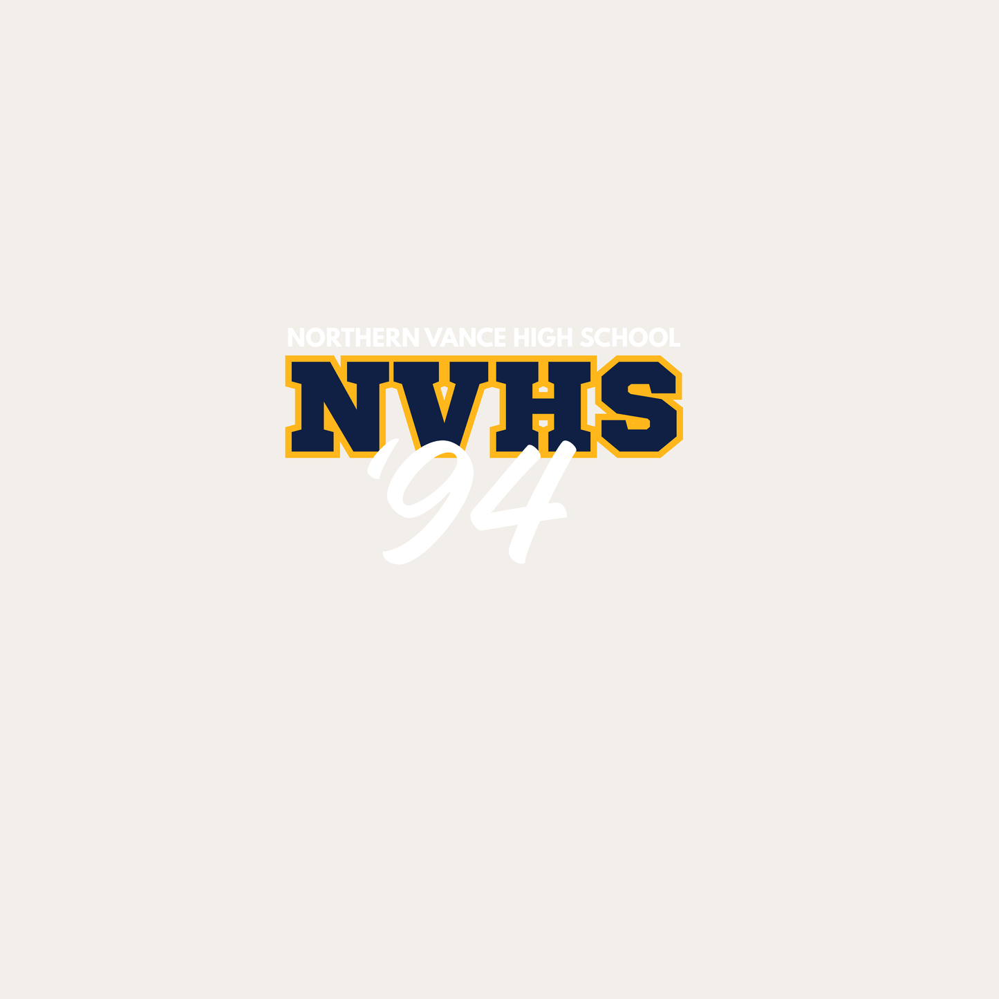 Northern Vance High School Graduating Year **Custom**
