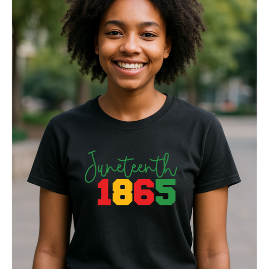 Juneteenth 1865 | Black Tee