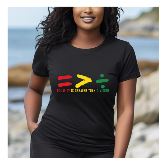 Equality is Greater Than Division Tee