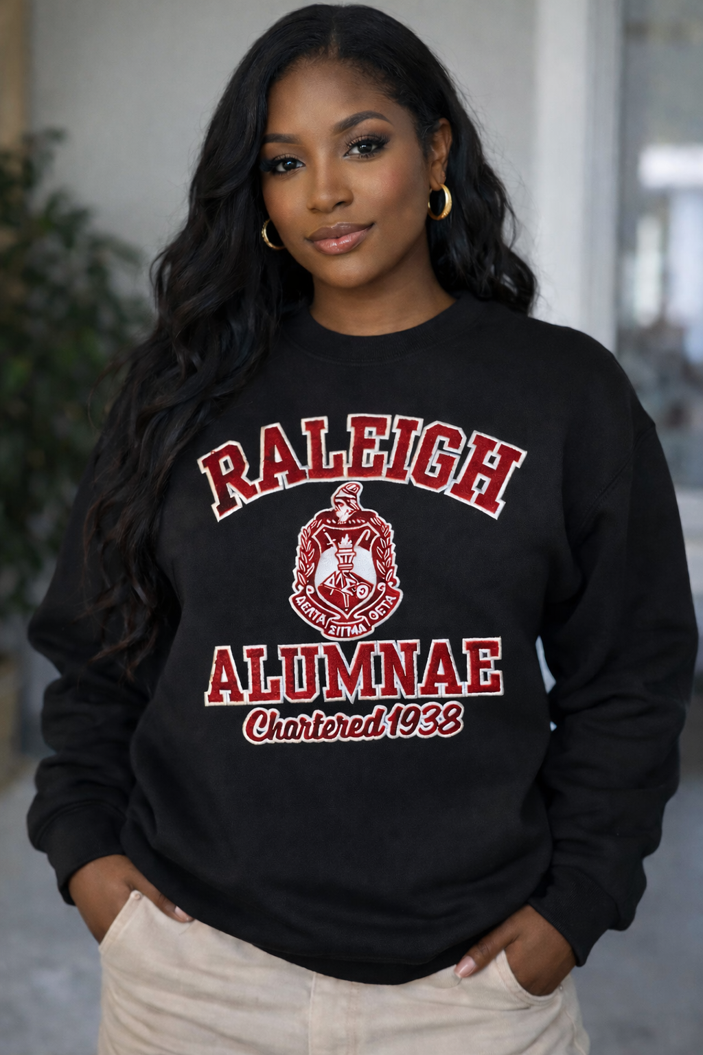 [CHENILLE]  RALEIGH ALUMNAE CHAPTER Chartered