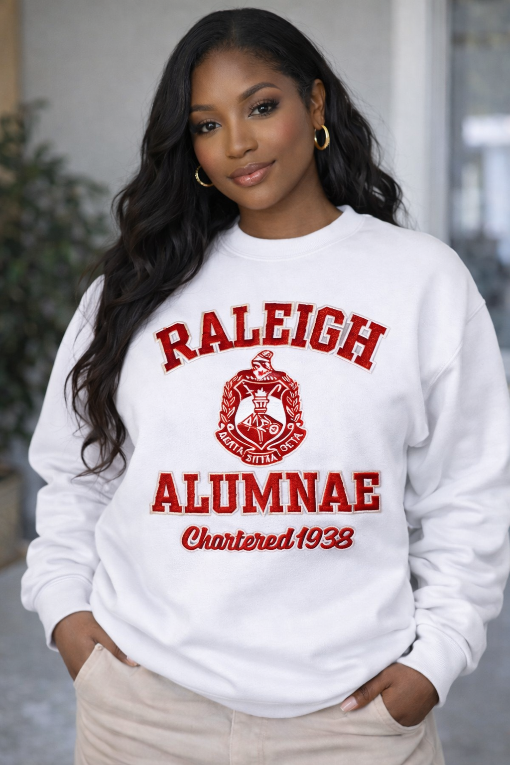 [CHENILLE]  RALEIGH ALUMNAE CHAPTER Chartered