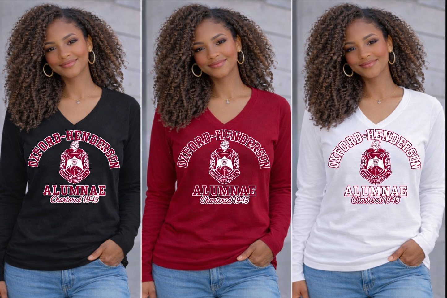 [SCREENPRINT] OXFORD-HENDERSON ALUMNAE | Delta Sigma Theta Chapter Tee