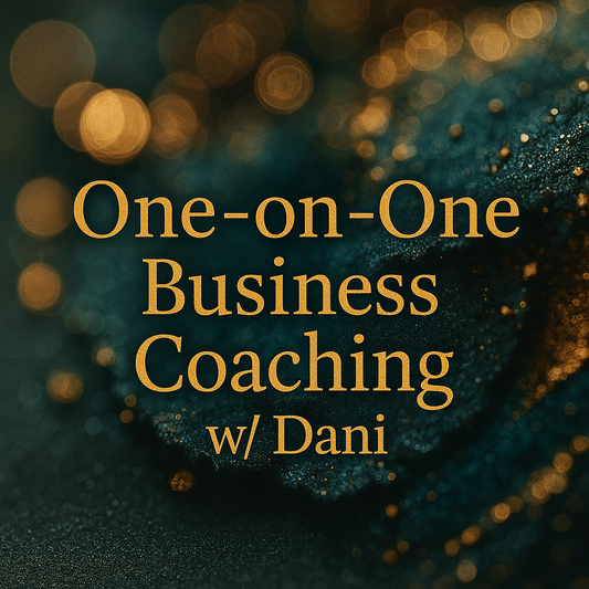 One-on-One Business Coaching w/ Dani