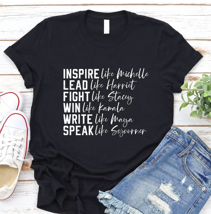INSPIRE LEAD FIGHT.....**SCREENPRINT**