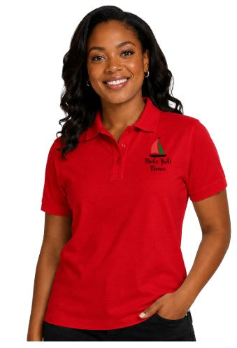 MYM Performance Polo, Cool DRI Moisture-Wicking Polo Shirt, 40+ UPF Protection