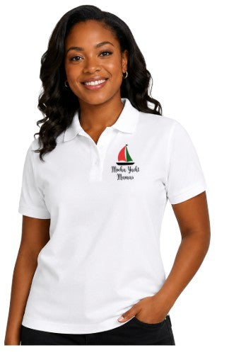 MYM Performance Polo, Cool DRI Moisture-Wicking Polo Shirt, 40+ UPF Protection