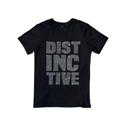 DIST.INC.TIVE Rhinestone Tee