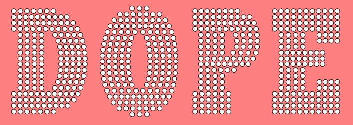 DOPE Rhinestone Design