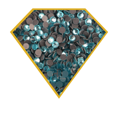 AQUAMARINE Hotfix Rhinestones