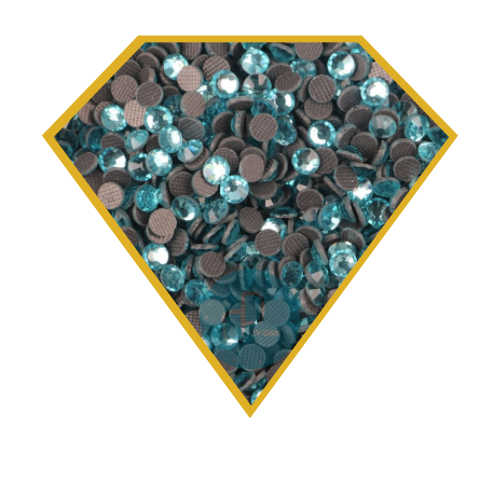 AQUAMARINE Hotfix Rhinestones