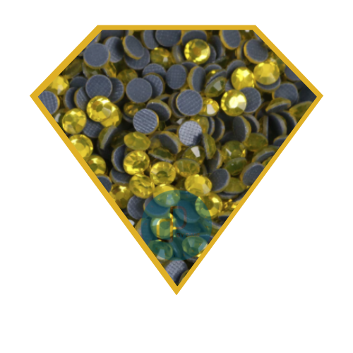 YELLOW Hotfix Rhinestones