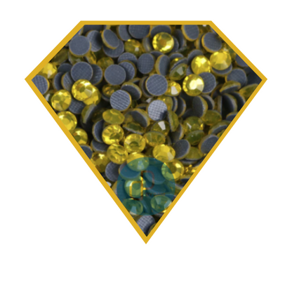 YELLOW Hotfix Rhinestones