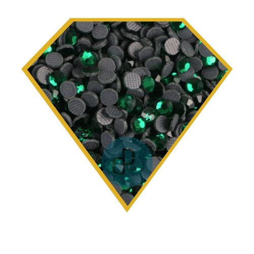 EMERALD Hotfix Rhinestones