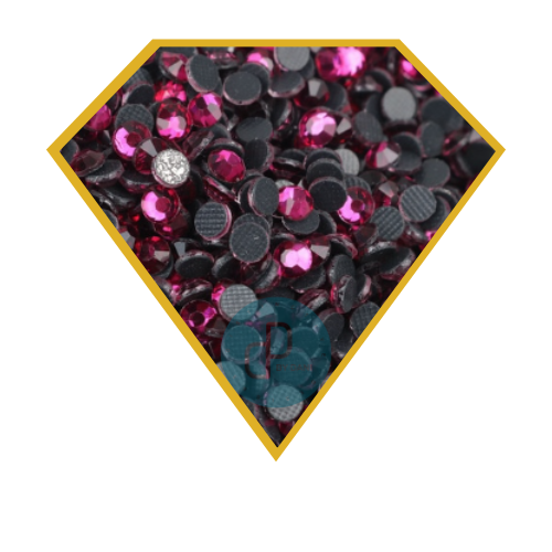 FUCSHIA Hotfix Rhinestones