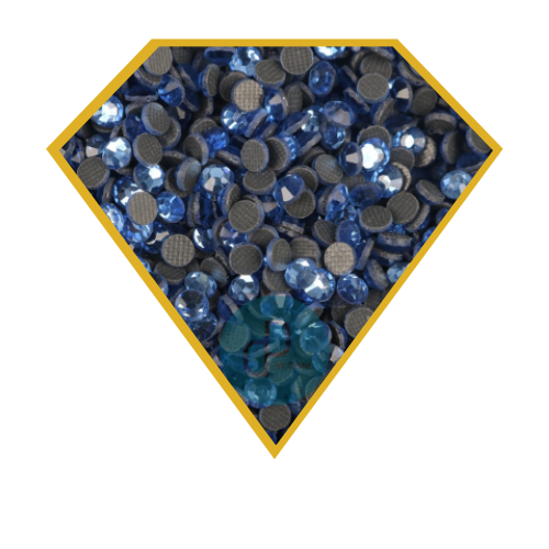 LIGHT SAPPHIRE Hotfix Rhinestones