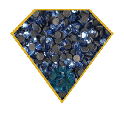 LIGHT SAPPHIRE Hotfix Rhinestones