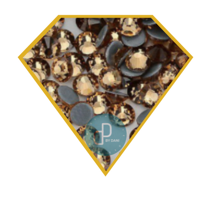 LIGHT COLORADO TOPAZ Hotfix Rhinestones