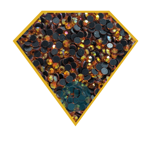 PUMPKIN SPICE Hotfix Rhinestones