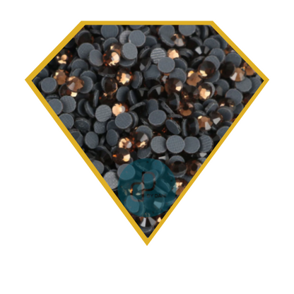 SMOKED TOPAZ Hotfix Rhinestones