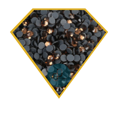SMOKED TOPAZ Hotfix Rhinestones