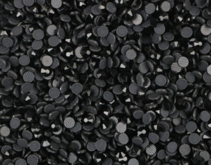 BLACK Hotfix Rhinestones