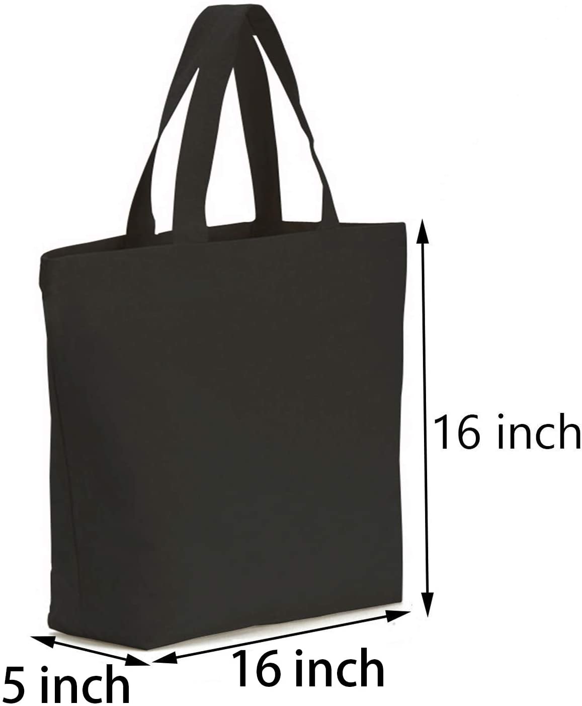 Greek-inspired Canvas Tote Bag