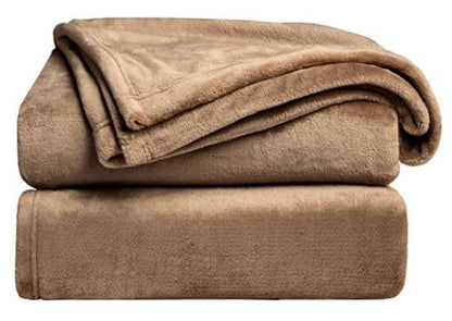 Personalized Microfiber Throw Blanket (add Initial/Name)
