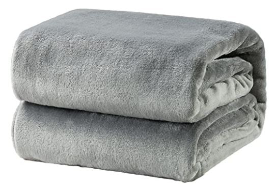 Personalized Microfiber Throw Blanket (add Initial/Name)