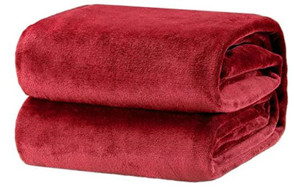 Personalized Microfiber Throw Blanket (add Monogram)