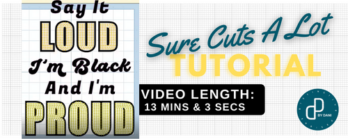 VIDEO TUTORIAL: USING SURE CUTS A LOT TO CREATE CUSTOM RHINESTONE TEMPLATE